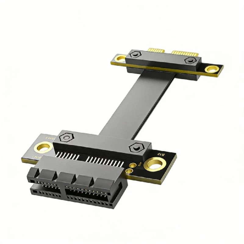 PCIE 3.0 1X iki 1X 180 laipsnių prailginimo kabelis